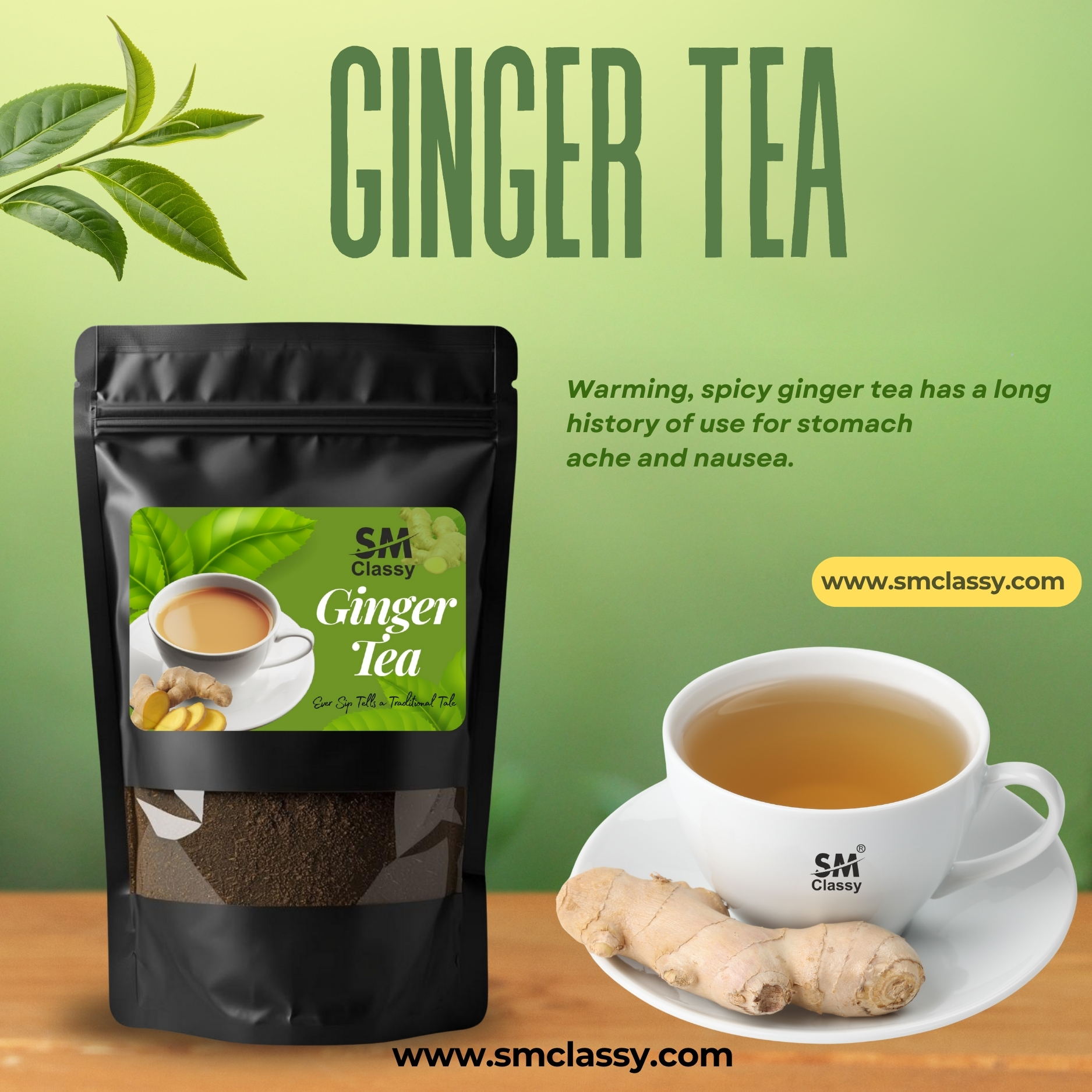 Sm Classy Nilgiris Ooty Special Ginger Tea
