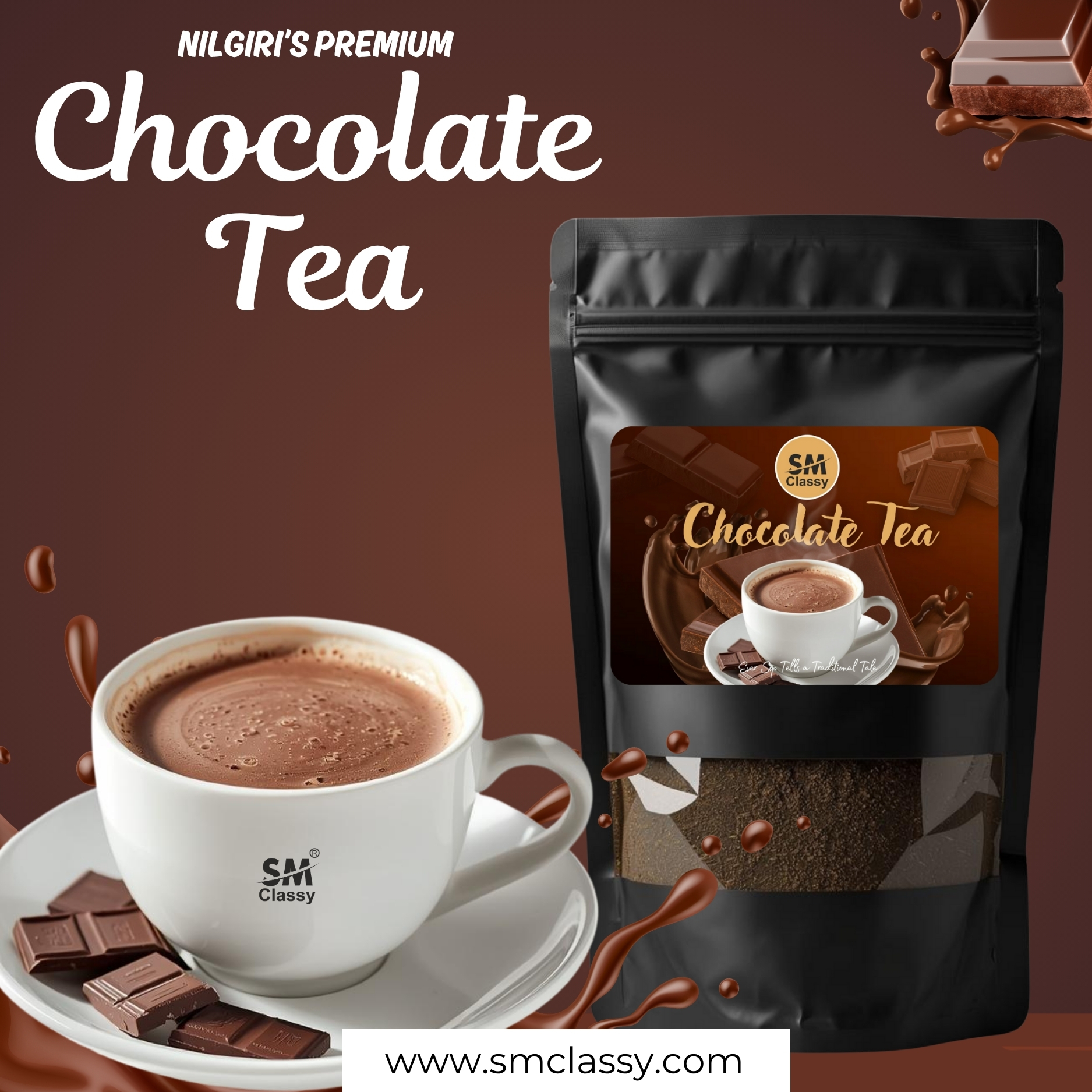 Sm Classy Nilgiris Ooty Special Chocolate Tea