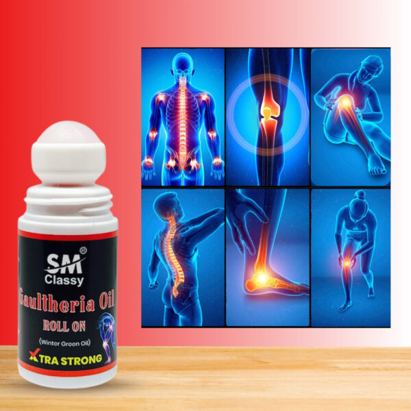 Sm Classy Nilgiris Gaultheria oil 60 ML ROLL ON (JOINT PAIN OIL) Winter Green oil ROLL ON - Image 2