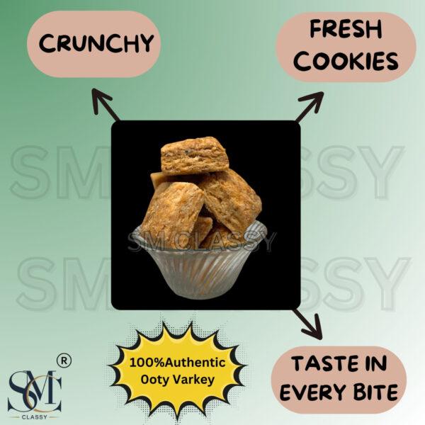 Sm Classy Ooty Varkey Native Special Authentic Varkey/Rusk (Square Shape) - Image 4