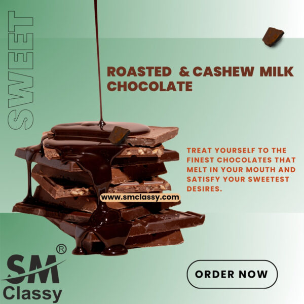 Ooty Home Made Roasted Cashew Milk Chocolate - Image 5