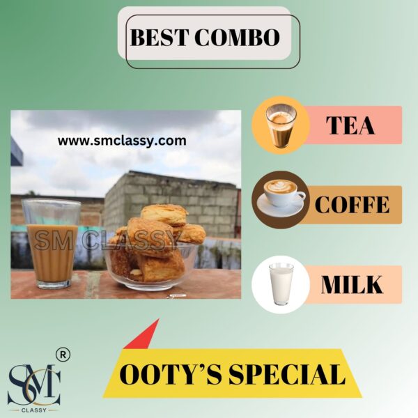 Sm Classy Ooty Varkey Native Special Authentic Varkey/Rusk (Square Shape) - Image 3